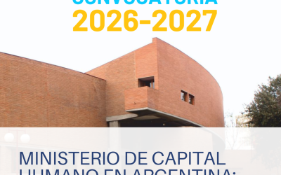 Convocatoria 2026-2027